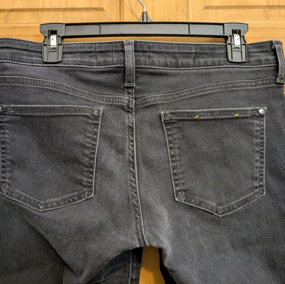 Anthropologie Pilcro Letterpress Womens Straight Black Jeans Sz 28 Classic Denim - Picture 6 of 15